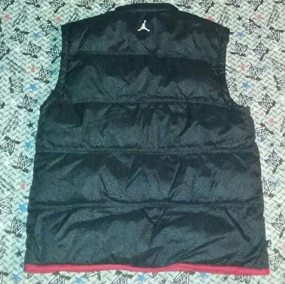Jordan 3 Cement Nike Puffer Vest Jacket Vintage OG - Picture 2 of 8